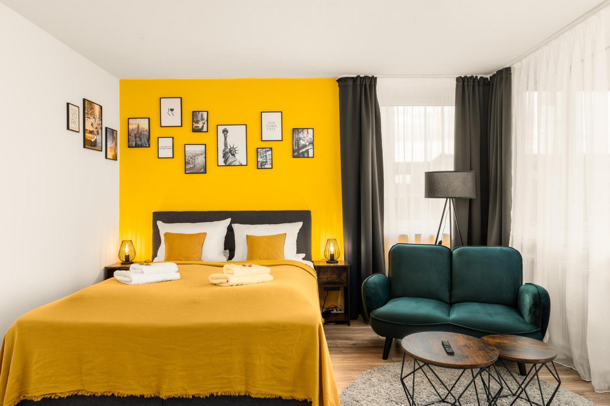 Free Living - City Design Apartments, Zentrum, Outlet, Balkon, Kueche Wolfsburg Exterior photo